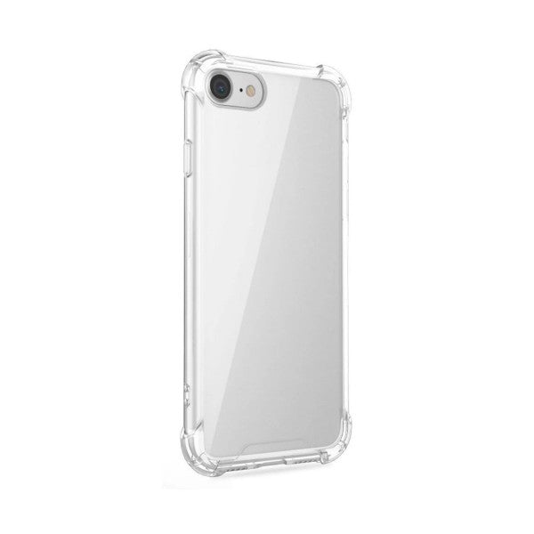 Jc funda antishock premium silicona transparente para iphone 12