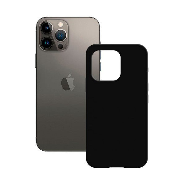 Ksix trasera aro magnético negra / apple iphone 14 pro max