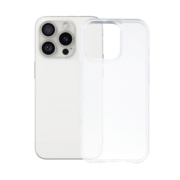 Ksix trasera de silicona transparente / apple iphone 16 pro max