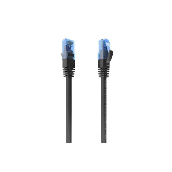 Aisens cable rj45 cat.6 utp awg26 cca negro 0.5m