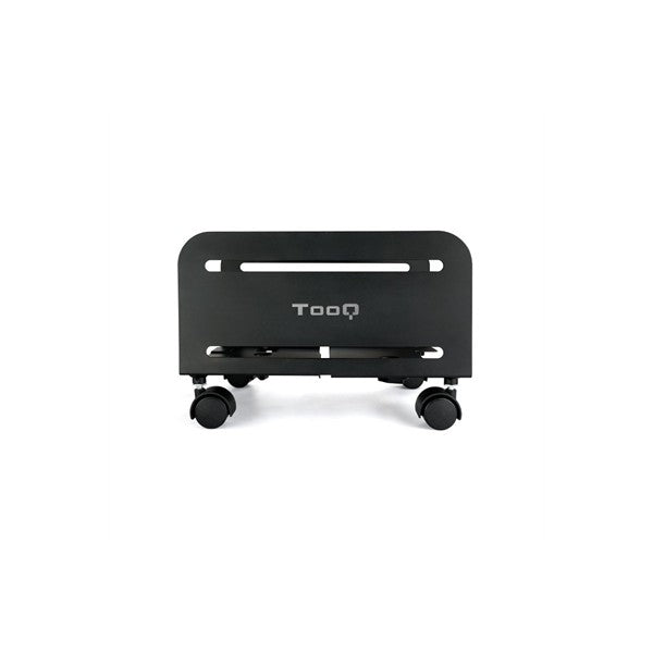 Tooq soporte para cpu de suelo con ruedas negro