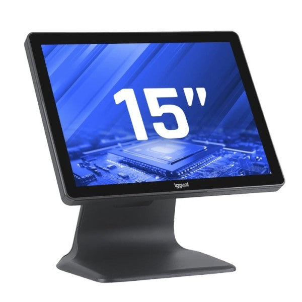Iggual tpv aio 15" n100 4gb + 128gb 8usb w10iot