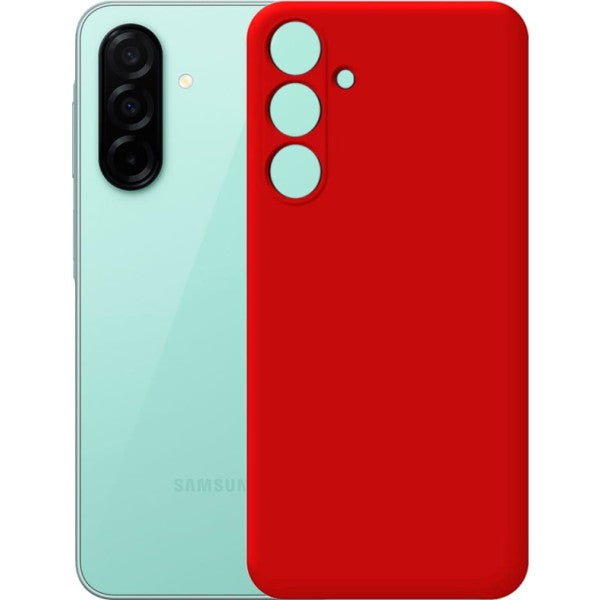 Jc funda trasera de silicona en color rojo / samsung galaxy a26