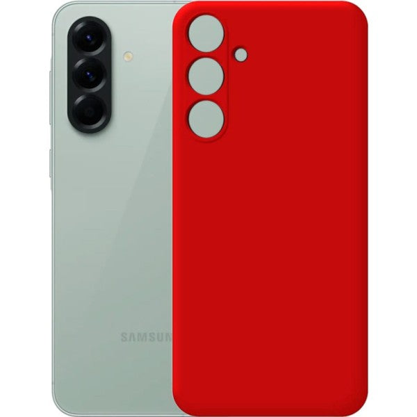 Jc funda trasera de silicona en color rojo / samsung galaxy a56