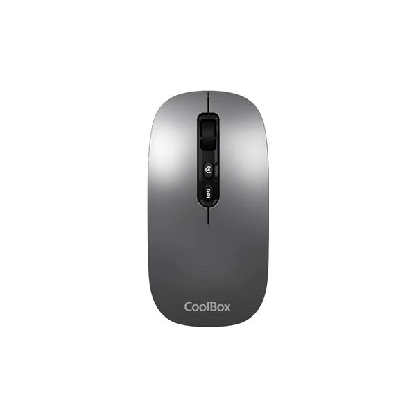 Coolbox ratón w02-ia inalámbrico rf+bt gris