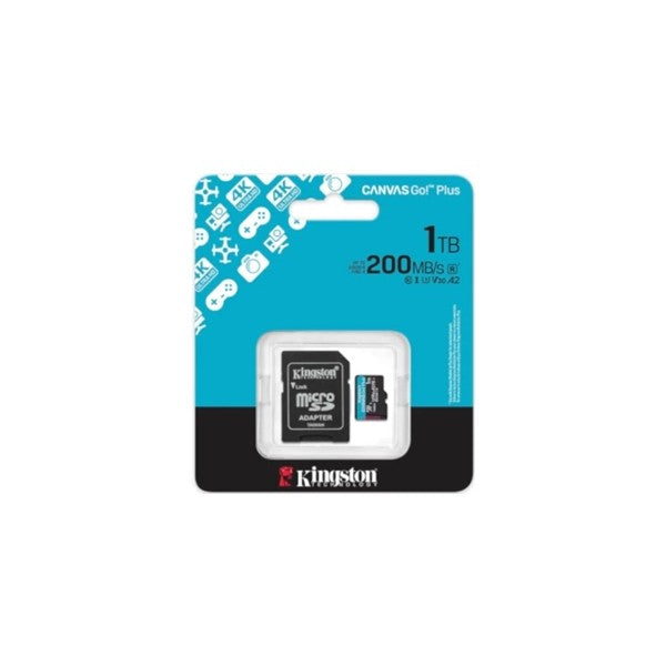Kingston microsd canvas go! plus 4 1tb 200 mb-s