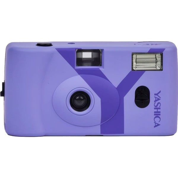 Yashica mf-1 snapshot art camera lavendel / cámara compacta analógica