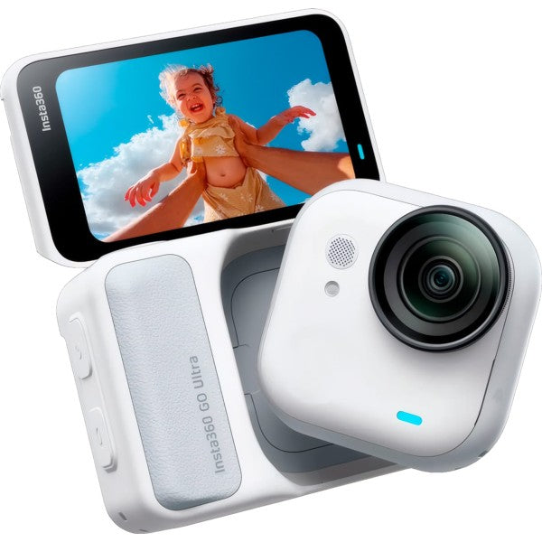 Insta360 go ultra standard bundle arctic white / cámara de acción 4k