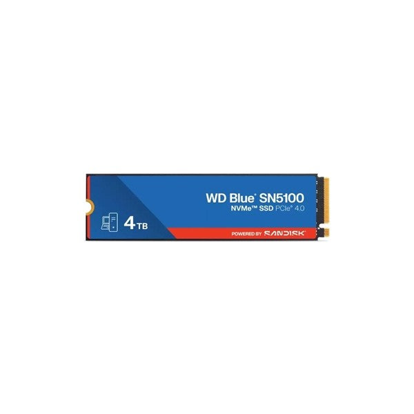 Wd blue sn5100 ssd 4tb nvme gen4 6700mb-s
